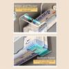 Self Adhesive Refrigerator Tissue Box Punch Free Detachable Storage Box Tissue Holder  Cabinet