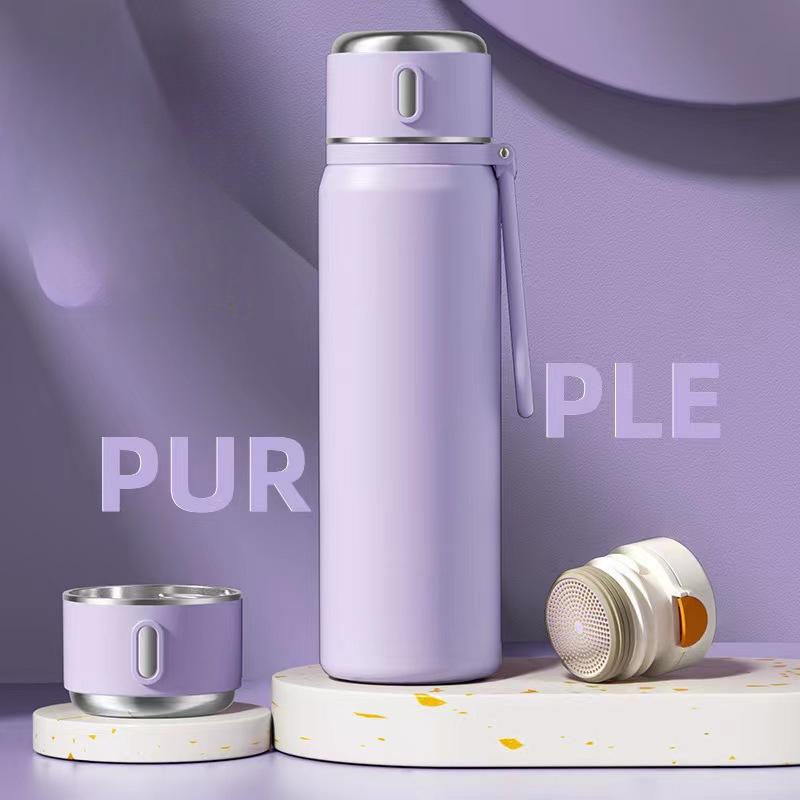 High Appearance Level Thermos Cup Lift Rope Student Outdoor Portable Stainless Steel Water Cup Home Office Water Cup