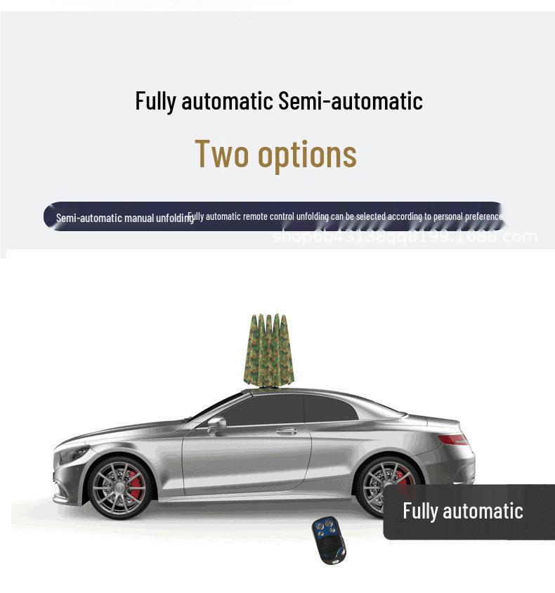 Automatic Car Sunshade: Smart Mobile Garage Canopy with Heat Insulation and Sun Protection - Universal Folding Carport Cover