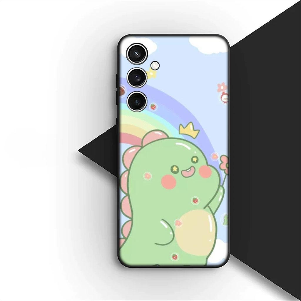Phone Cover for Samsung Galaxy S22 S21 S20 FE Ultra Plus A07 A17 A15 A16 A25 A57 A37 Soft Silicone Case Wallpaper Dinosaurs