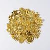 Handmade Metal Flower Hairpin DIY Kit: Golden Applique & Ancient Style Mix