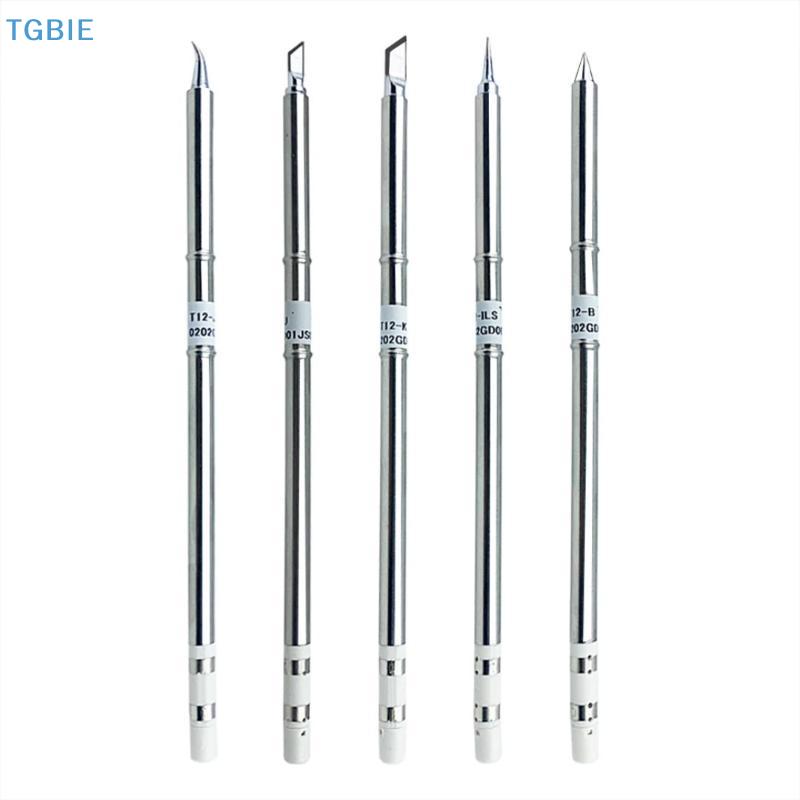 [TL]T12 I ILS J02 JL02 K KU Soldering Iron Tips For Hakko Fx951 DIY T12 Electric Soldering Iron Soldering Station Welding Tools