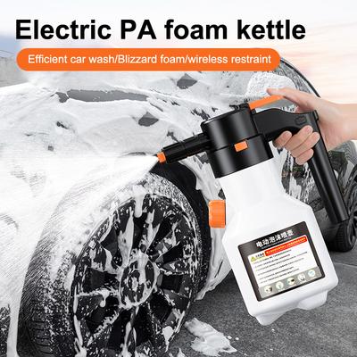 Pulvérisateur à Mousse Électrique Professionnel 2L Motorisé Manuel Haute Pression Snow Foam Pulvérisateur de Lavage Auto Pour Accessoires de Lavage Auto