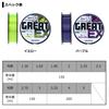 Daiwa Astron Iso Great EX Nylon Line, 2.25, 150m, Yellow