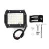 24LED 4 Row 72W LED Vehicle Work Light IP67 Waterproof  SUV Headlamp Strobe Light