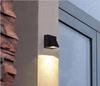 ABS Plastic Balcony Terrace Outdoor Waterproof LED Wall Light Simple Door Exterior Wall Aisle Garden Simple Light
