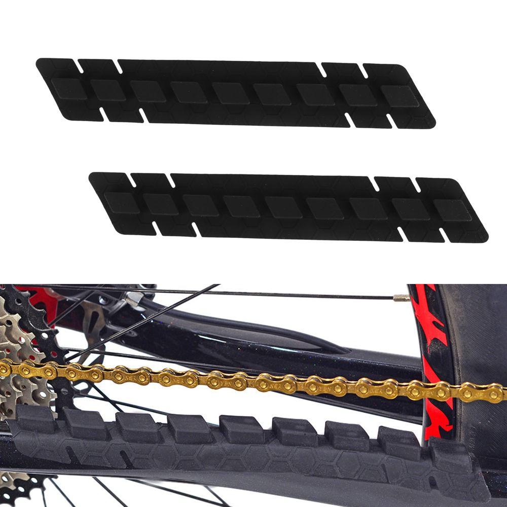 2PCS Scratch-Resistant Bicycle Frame Chain Guard Bike Frame Protection Pads  Cycling Accessories