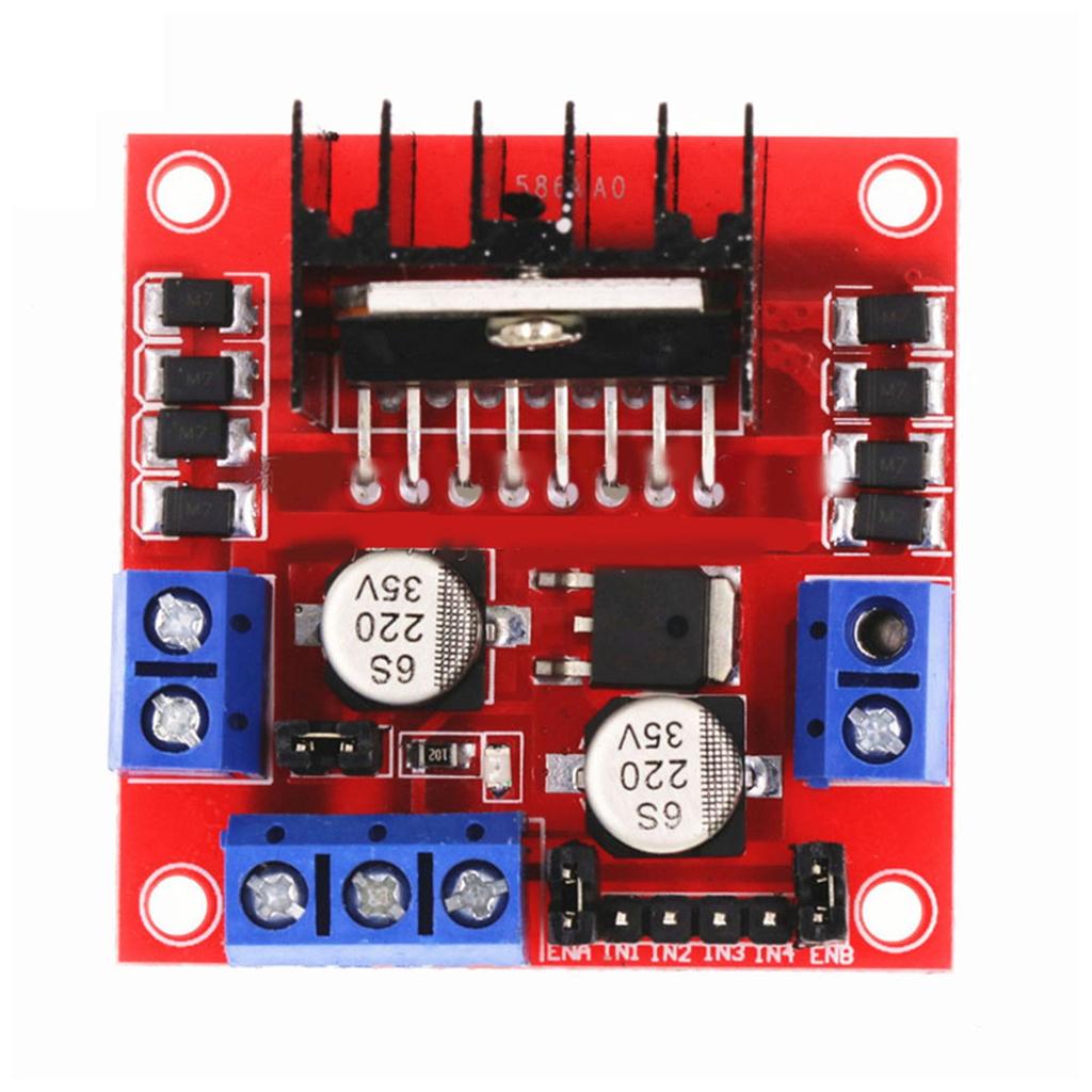 L298N Motortreiber Motortreiberplatinenmodul DC Schrittmotorsteuerung