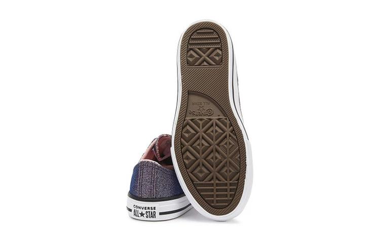 Converse Chuck Taylor All Star Abrasion Resistant Breathable Low top Kids Canvas Shoes Purple Pink Teenagers 665102C