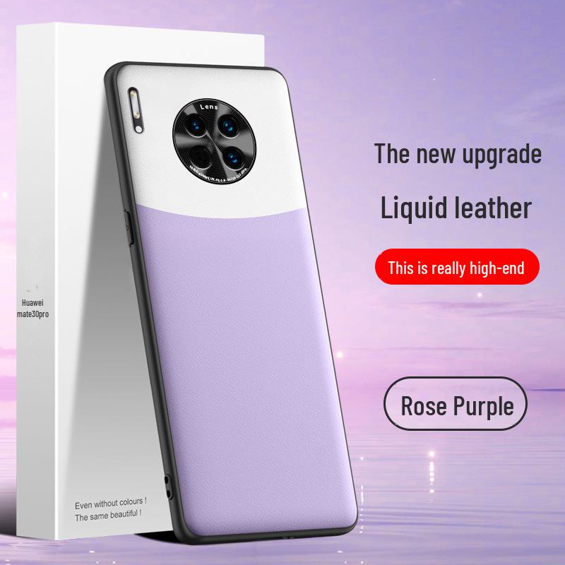 Protective Liquid Leather Case for Huawei Mate30 Pro, Anti-fall and Anti-fouling.