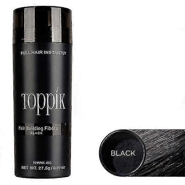 Black Hair Loss Building Fiber Powder Hair Thickening Powder Keratin Hair Fiber Wig Extension Fiber Hair Care For Women Men