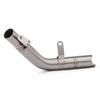 Motorcycle Exhaust System Escape For Suzuki GSXR600 GSXR750 Drum Removal Middle Section Motorcycle Modified Exhaust Link Pipe