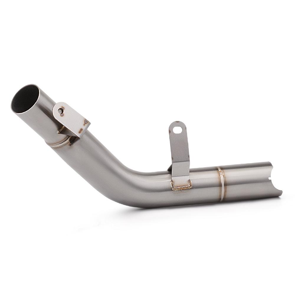 Motorcycle Exhaust System Escape For Suzuki GSXR600 GSXR750 Drum Removal Middle Section Motorcycle Modified Exhaust Link Pipe GSXR 600 750