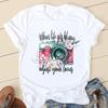 Women Avocado Love Sweet 90s Short Sleeve Graphic Tee T-shirts Female Ladies Fashion Casual Clothing Summer Tshirt Clothes Y2K
