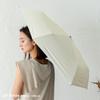 VITAFELICE Automatic Opening and Closing Folding Umbrella for Rain or Shine Women's (nsu-30159z) (Off White)