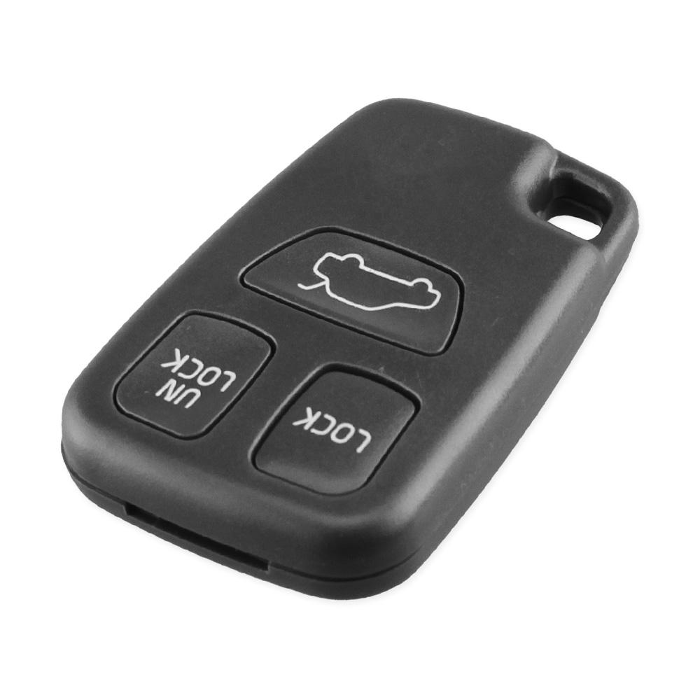 מארז מפתח שלט לרכב Dandkey עבור וולוו S40 S60 S70 S80 V40 V70 Xc90 Xc70 1998-2005 2/3/4 כפתורים, מעטפת ריקה להחלפה