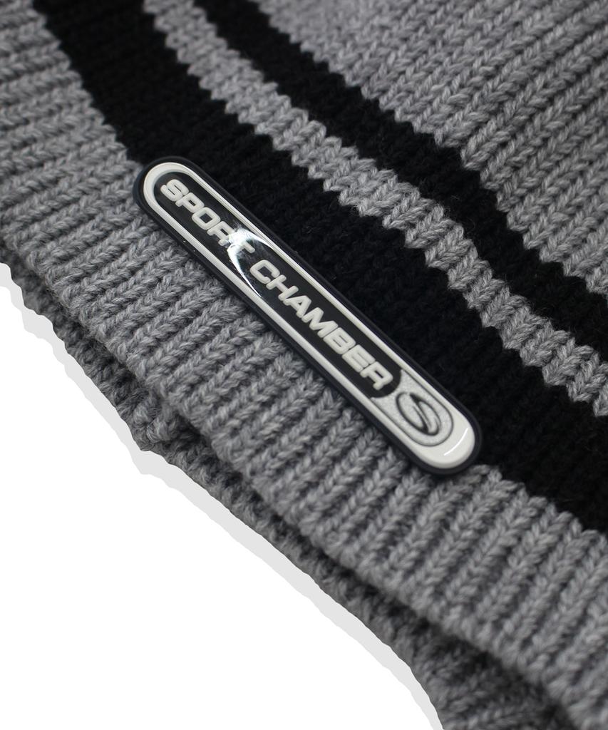 SPORT CHAMBER Sc Root Earflap Beanie (Gray)