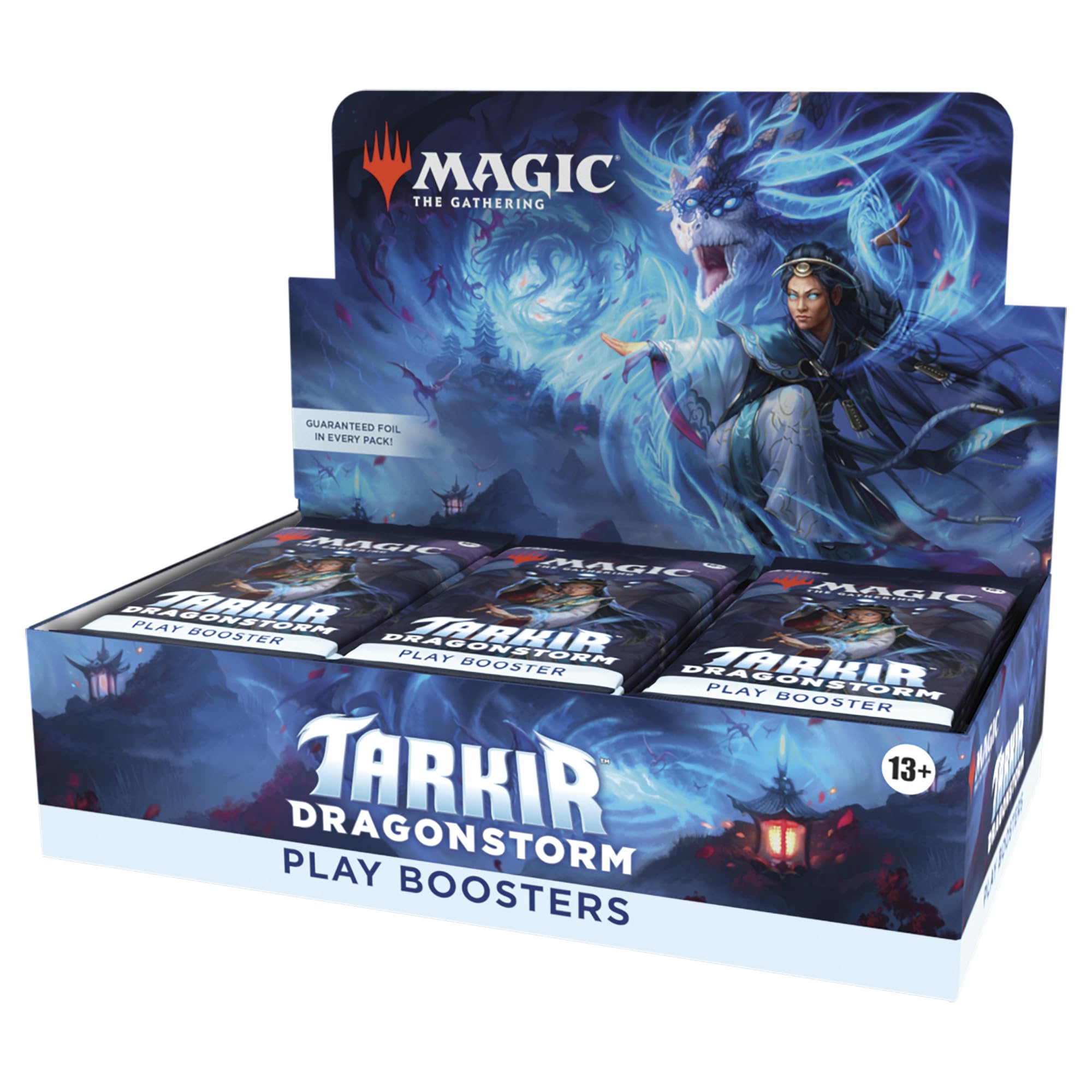 

The Gathering Dragons of the Storm Play Booster English Version 30 pack MTG Trading Card Wizards of the Coast TDM D42730003 Magic Tarkir (BOX