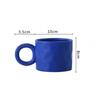 400ML Nordic Ceramic Coffee Mug Creative Handmade Multiple Colors Cup Ring Handle Ceramic Mugs For Coffee Porcelain Mug Beer Cup