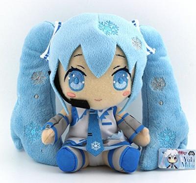 TAITO Hatsune Miku Snow Miku Plush Toy 2010 Single & 2011ver. (2010ver. Item)