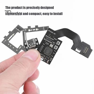 כבל קונסולת משחק לשבב Raspberry Pi2040 חלקי חילוף התקנה קלה כבל קונסולת CPU כבל מתח למתג NS/Lite/OLED