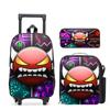 Geometrydash Backpack Geometrydash Elementary And Secondary School Printed Tie Rod Backpack