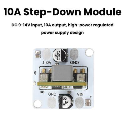 10A Mini DC-DC Buck Converter 9-14V To 5V/4.2V/3.3V Output IoT Regulated Step-down Power Supply Module with Overload Protection