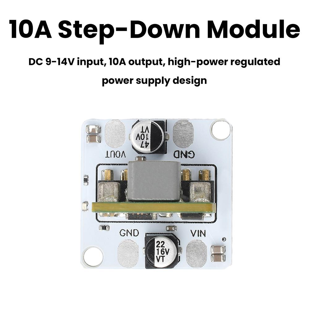 10A Mini DC-DC Buck Converter 9-14V To 5V/4.2V/3.3V Output IoT Regulated Step-down Power Supply Module with Overload Protection