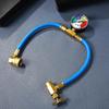 Adapter Refrigerant Recharge Kit Manometer Car Conditioning Kit  Freon Refilling