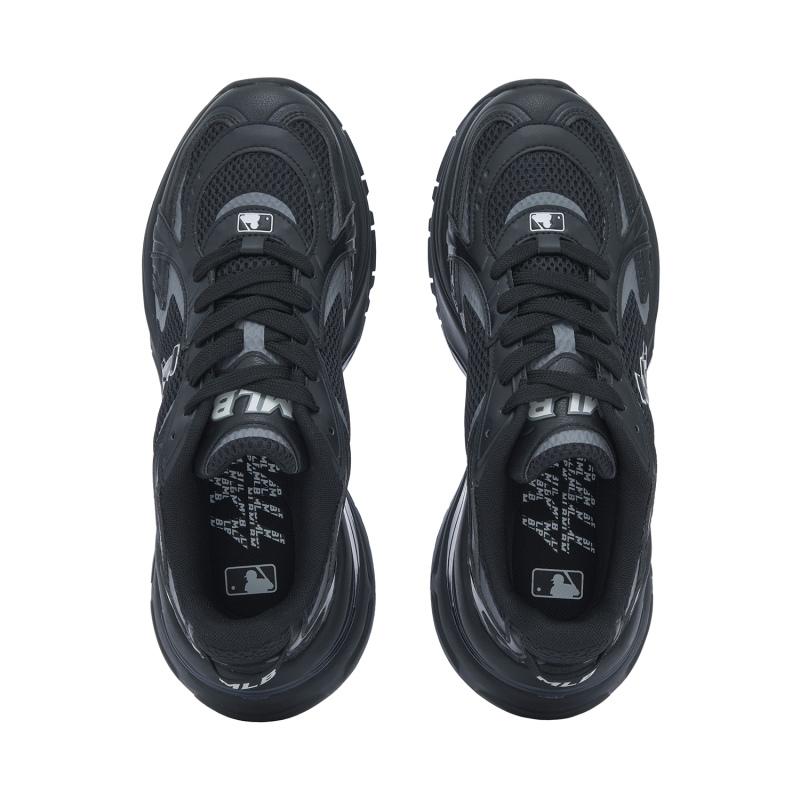 MLB Curve Runner Low top Casual Running Shoes Unisex Black Sneakers 3ARNSPL4N-07BKS