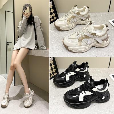 New Forrest Gump Shoes Small Size Casual Breathable Student Shoes Fashionable Versatile Sports Little White Shoes Thick Sole Height Increase