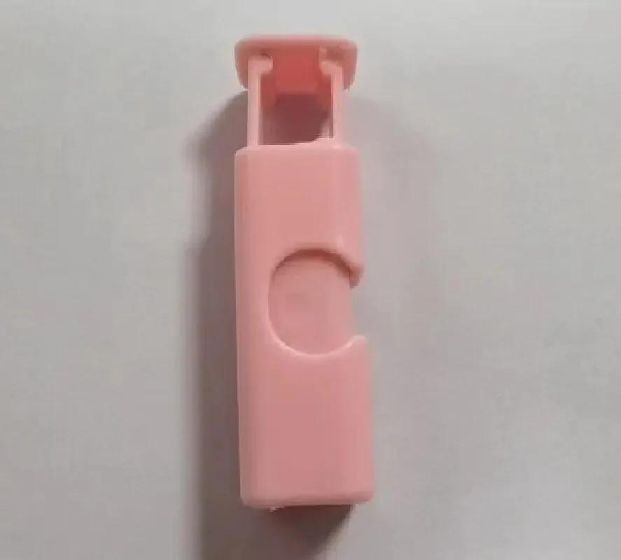 2025 New 2Pcs Food Sealing Clips Bread Storage Bag Clips For Snack Wrap Bags Spring Clamp Reusable Kitchen Organization Sealing розовый 699₽