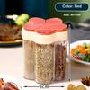 Seasoning Bottle 5 In 1 Spice Jar Sealed Multifunctional Moisture-proof Flap Seasoning Jar Container Kitchen Spice Kitchen Tool