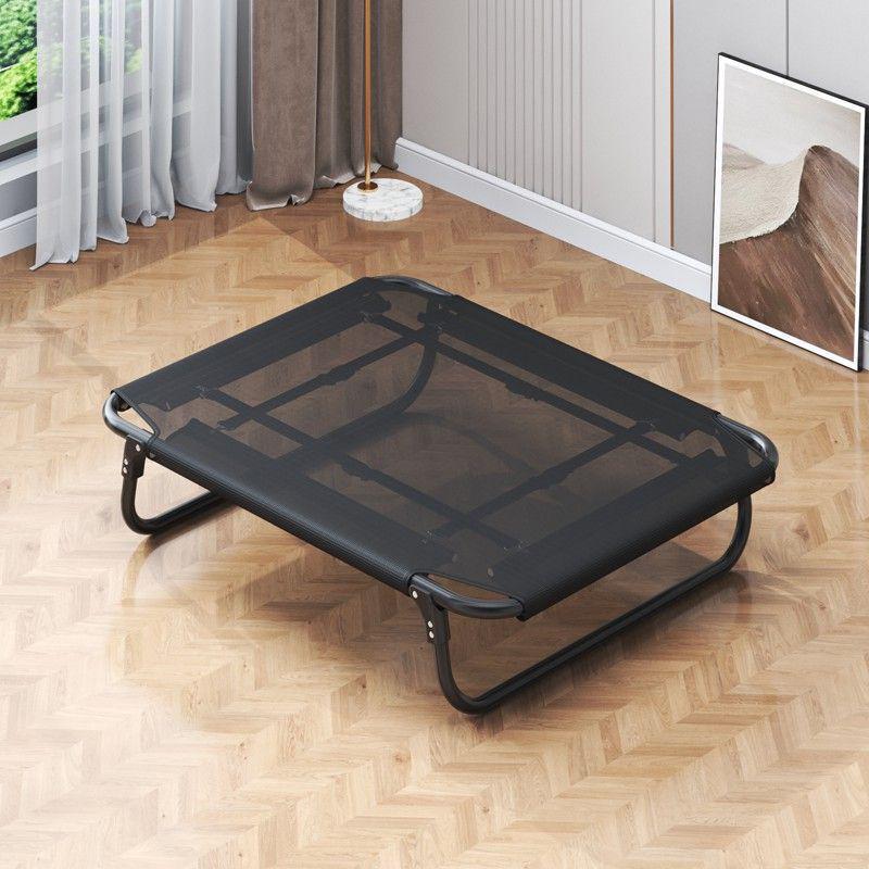 Foldable Pet Cot: All-Season Dog & Cat Bed for Large Breeds
