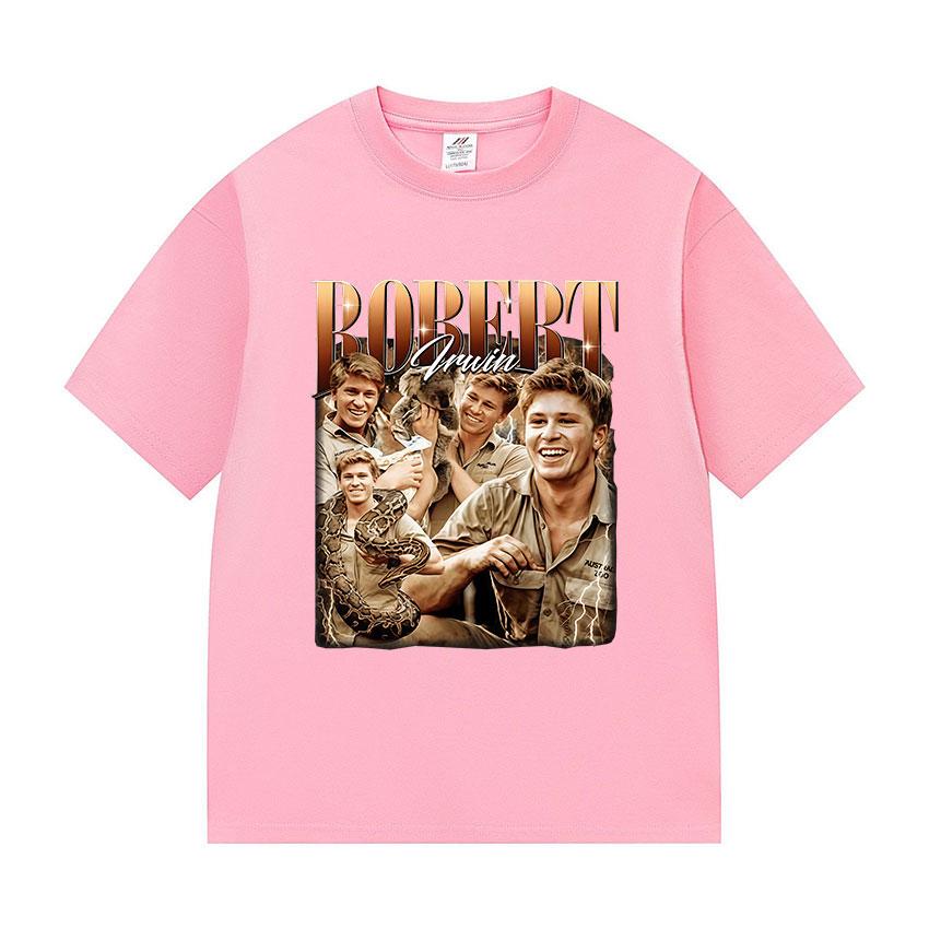 Jaren 90 Retro Robert Irwin Grafisch T-shirt Unisex Klassieke Mode Korte Mouw T-shirts Casual Hoge Kwaliteit Katoenen T-shirt Streetwear