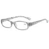 Unisex Reading Glasses Resin Lightweight Reading Glasses Transparent Diopter Lens + 1.0 To + 4.0 Oculos De Grau Femininos