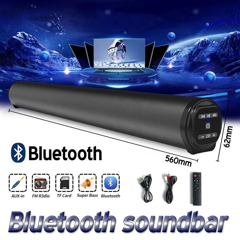 Bluetooth Speaker TV Sound Bar HIFI Bass Home Remote Control TV Echo