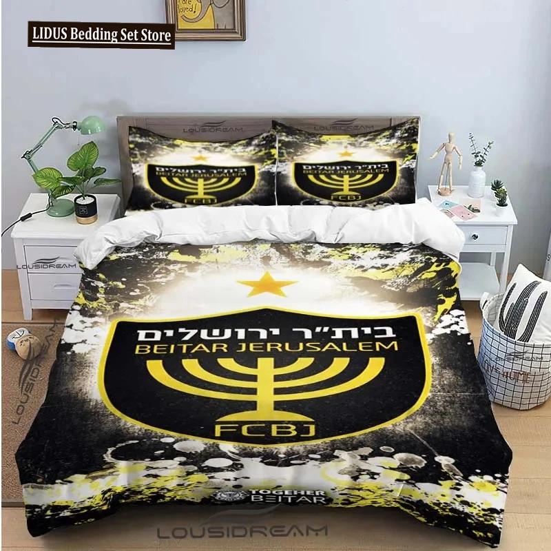 Beitar Jerusalem Fc All Season Twin Bedding Set 3 Piece Comforter Set Bed Duvet Cover Double King Comforter Cover Home Textile