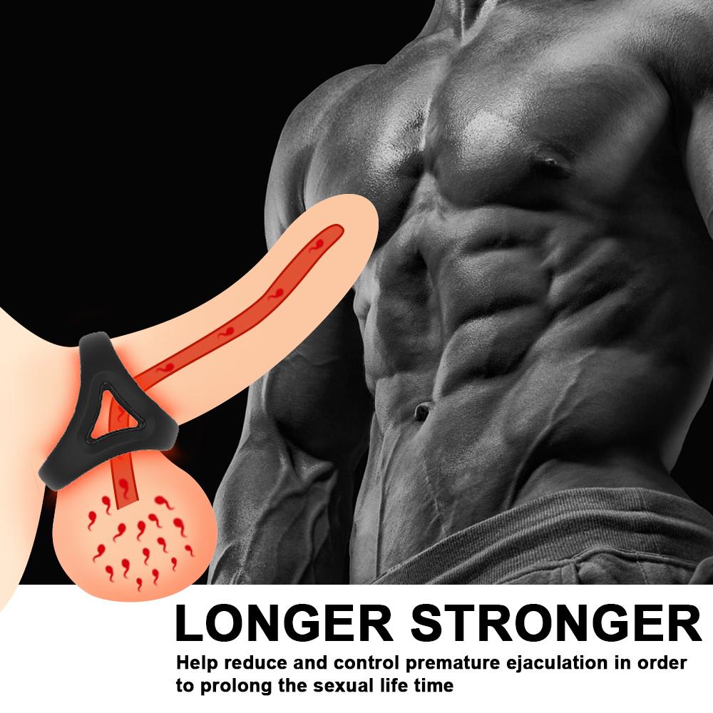 Penis Ring Reusable Silicone Semen Cock Ring Penis Enlargement Delayed Ejaculation Sex Shop Sex Toys For Men Couples Sex Toys
