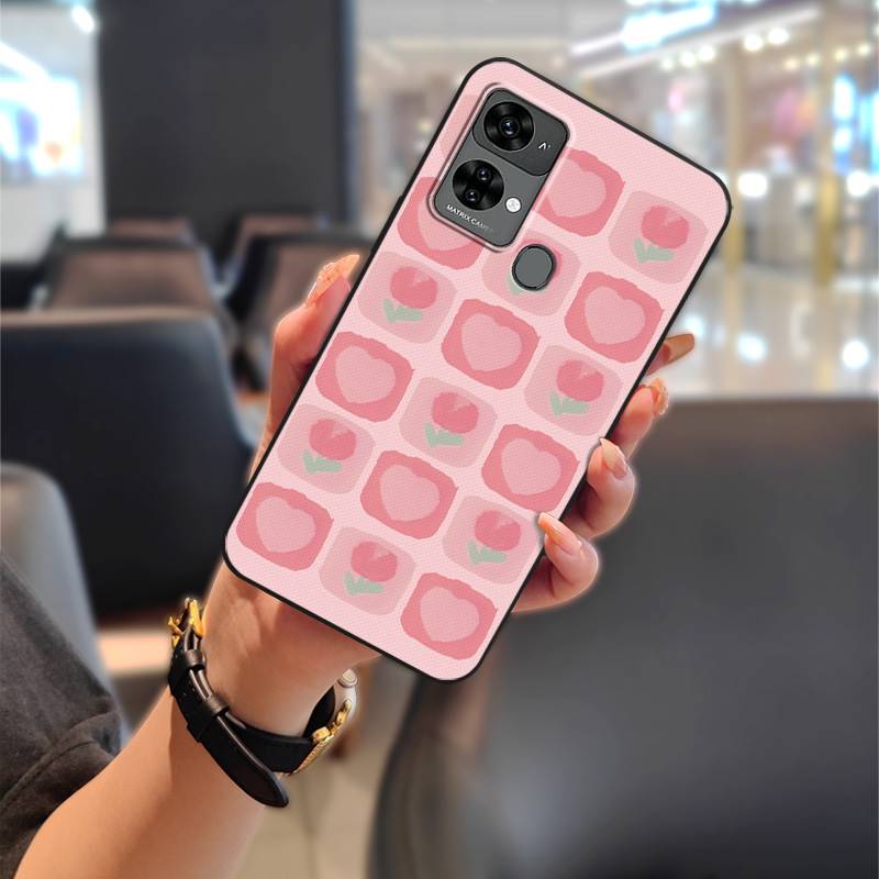 Durable Waterproof Phone Case For Oukitel C33 Graffiti Cartoon Shockproof Back Cover Phone Pouch Protective TPU Animals