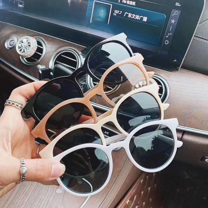 4PCS Fashion Small Frame Sunglasses Women Retro Small Oval Glasses Ladies Glasses