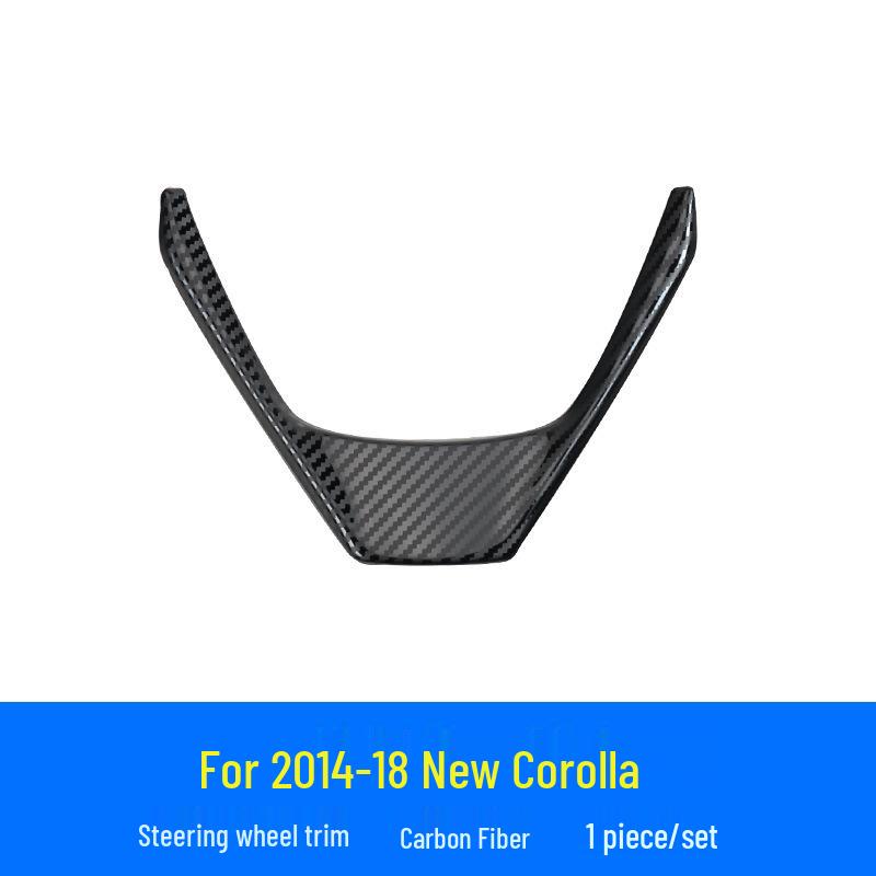 

14-21 Corolla Interior Stainless Steel Carbon Fiber Levin Dual Engine 185t Decoration Kit E133-19