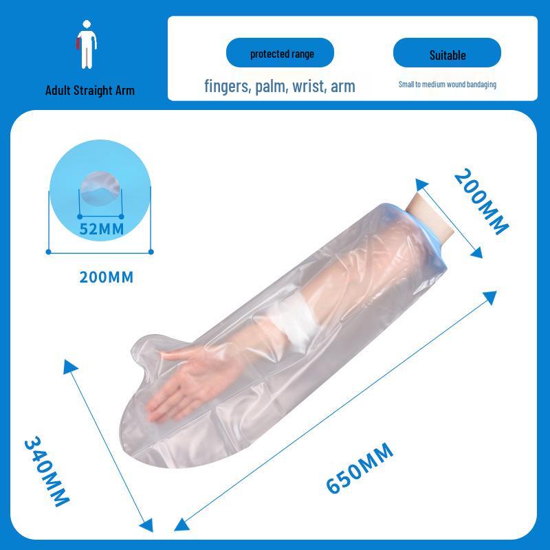 Waterproof Shower Cover for Plaster or PICC Line Protection