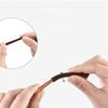 3Pairs 72mm Anti-Slip Eyeglass End Temple Tips Soft Fabric Frame Leg Glasses Retainer Cushion Ear Sock Sleeve Comfort Eyewear