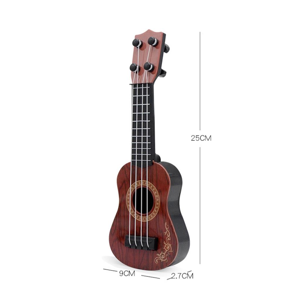 Kinder Mini Gitarre Sopran Ukulelen 4 Saiten Anfänger Kinder Früherziehung Spielzeug Lernen Gitarre Musikalisches Geschenk Instrumente