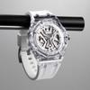 Automatic Mechanical Watch Glacier Transparent Case Waterproof Luminous Multi-Layer Three-Dimensional Hollow Mechanical Watch