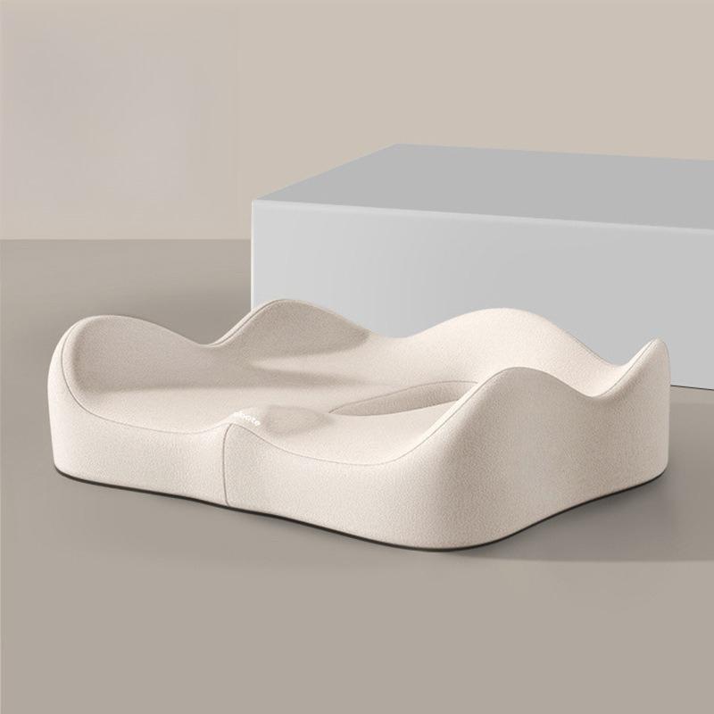 

Ergonomic Memory Foam Seat Cushion for Office Chair and Car Pressure Relief Lumbar Support Washable Cover 1 piece pack