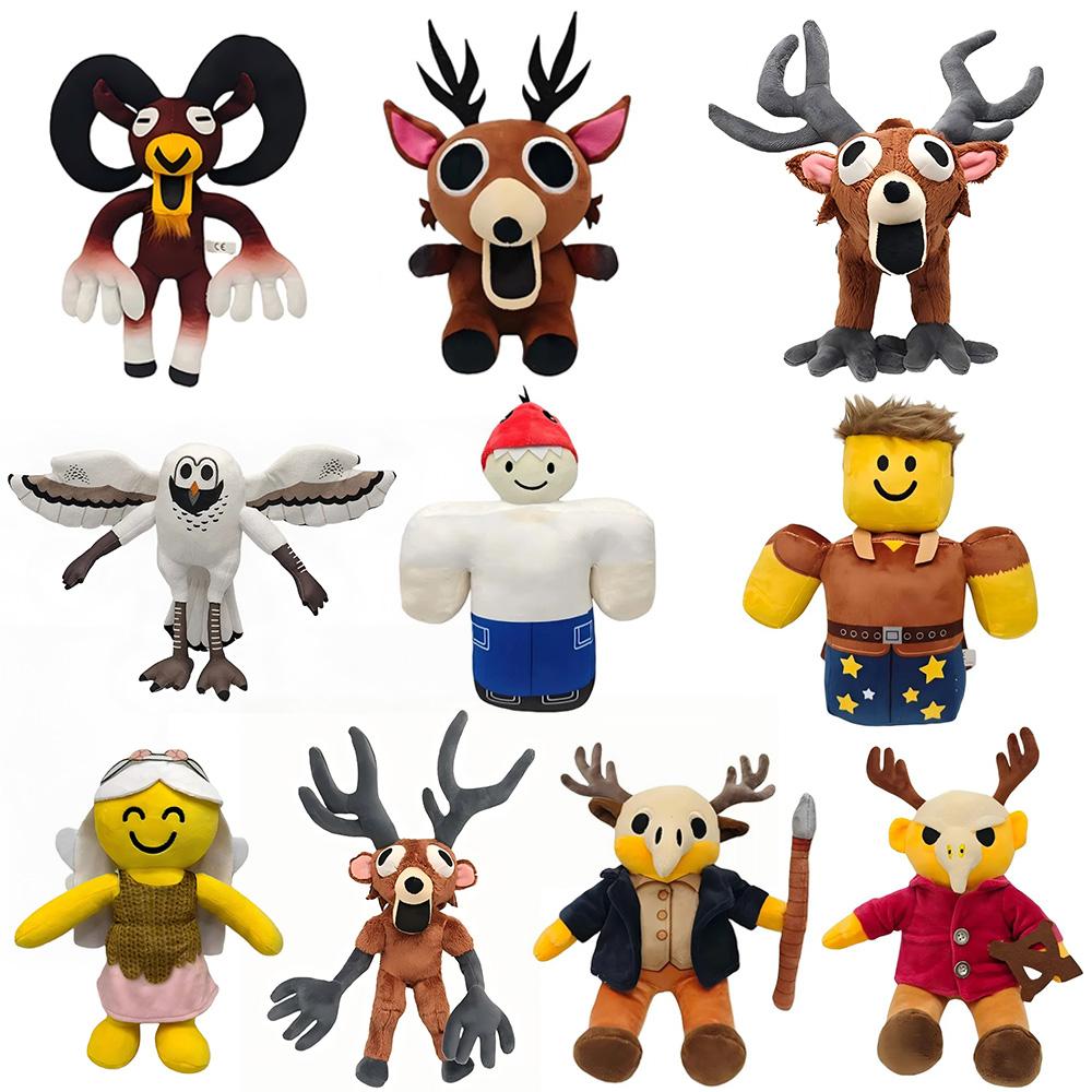 New 99 Nights In The Forest Deer Plush Toys Movie Stuffed Animals Deer Toy Fans Birthday Gifts Toys For Kids Christmas Gifts