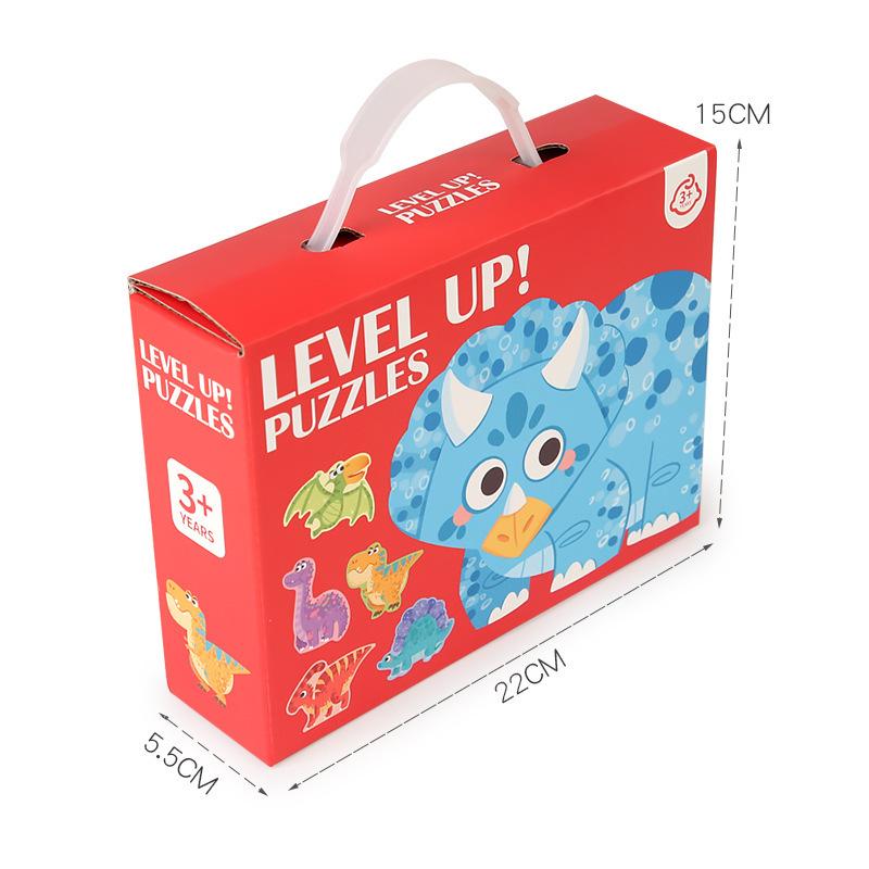 

Children s early education six-in-one large piece puzzle puzzle puzzle fun traffic animal puzzle kindergarten toy gift box