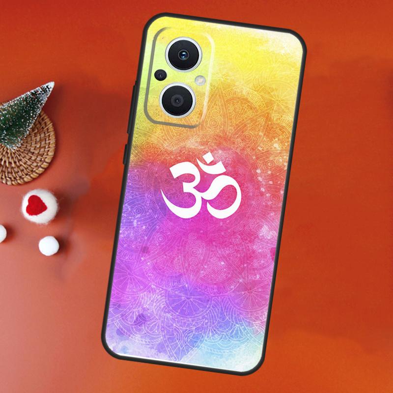 

Aum Om Symbol Case For OPPO Find X9 X8 X5 X6 Pro OPPO Reno 14 12 10 13 Pro 14F 13F 12F 11F 7 8 Lite Cover OPPO Reno7 Lite